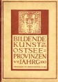 „Jahrbuch der bildende Kunst in der Ostseeprovinzen”, 1913
