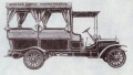 Krievu―Baltijas vagonu rūpnīcas autoomnibusa modelis. Ap 1910.